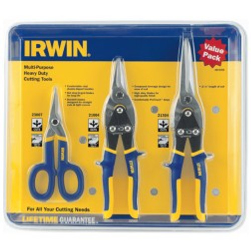 IRWIN 2073704 SNIPS 3PC UTILITY/TINNER SET IRWIN
