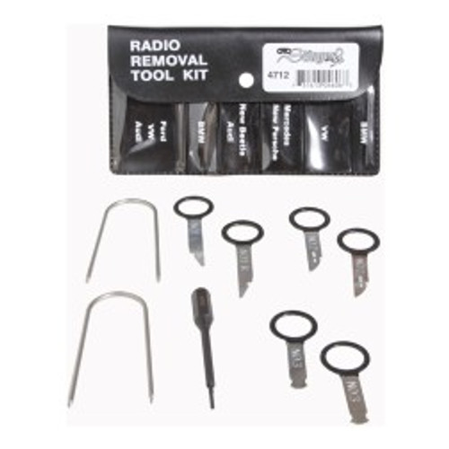 OTC 4712 REMOVAL TOOL KIT FOR EUROPEAN RADIO OTC 4712 REMOVAL TOOL KIT FOR EUROPEAN RADIO