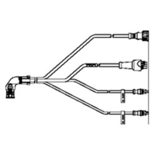 MIDLAND AL40900 HARNESS ECU 2S1M