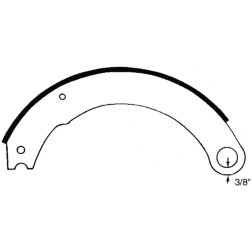 MIDLAND GG4524TMR REMAN/BRAKE SHOE