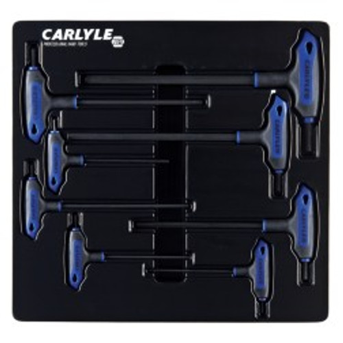 CARLYLE LHHS8M 8PC L-HEX KEY SET-M