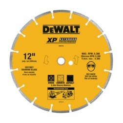 DEWALT TOOLS DW4716 12" SEGMENTED DIAMOND BLADE