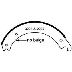 MIDLAND GZ4707QMR REMAN/BRAKE SHOE