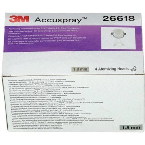 3M 26618 ACCUSPRAY CLR 1.8 MM 3M 26618 ACCUSPRAY CLR 1.8 MM