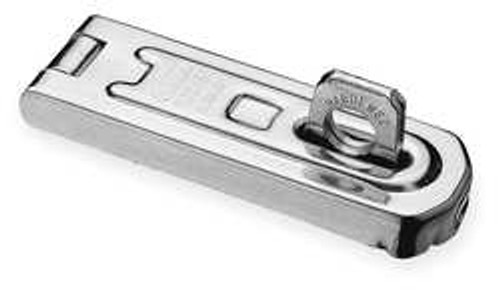 ABUS 100/60 CONCEALED HINGE PIN HASP FIXED CHROME