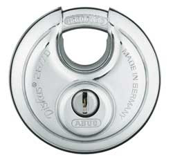 ABUS 26/70 KD DISKUS PADLOCK 3/4 IN H KD SILVER 5 PIN