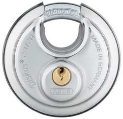 ABUS 28/70 KD ECONOMY DISK PADLOCK 3/4 IN H KD SILVER