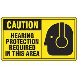 ACCUFORM SIGNS LPPE625VSP SAFETY LABEL 3-1/2 IN H 5 IN W PK5