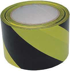 ACCUFORM SIGNS PTM738BKYL FLOOR MARKING TAPE ROLL 3IN W 108 FT L
