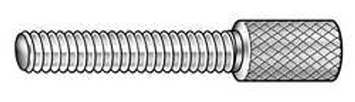 ACCURATE MFD PRODUCTS Z0766 THUMB SCREW KNURL 8-32X1 L 18-8 SS