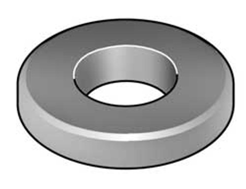 ACCURATE MFD PRODUCTS Z9183-BEV FLAT WASHER BEVELED STL FITS 3/8 IN PK25