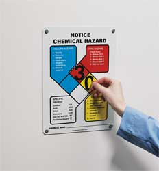 ACCUFORM SIGNS ZFD814VA NFPA SIGN ALUMINUM 10 IN H 7 IN W