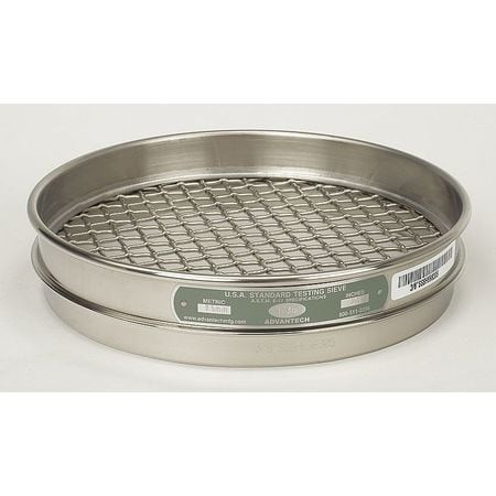 ADVANTECH MANUFACTURING INC. 30SS8H G2243 SIEVE #30 S/S 8 IN HALF HT
