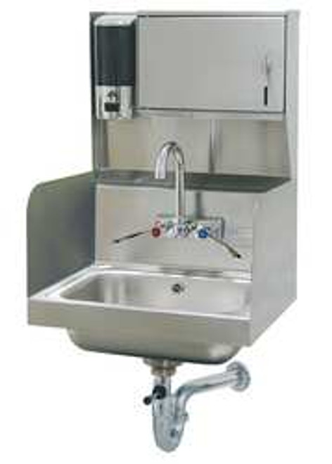 ADVANCE TABCO 7-PS-87 HAND SINK,RECT,14INX10INX5IN