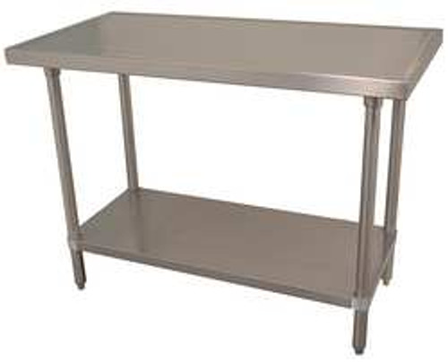 ADVANCE TABCO VSS - 306-GR FIXED WORK TABLE,SS,72" W,30" D