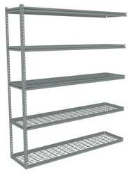 TENNSCO CORP ZB7-6018A-5W BOLTLESS SHELVING ADD-ON 60X18 WIRE