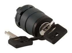 SCHNEIDER ELECTRIC ZB5AG614 SELECTOR SWITCH NON-ILLUMINATED KEYED
