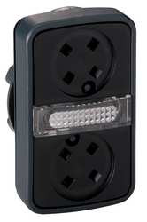 SCHNEIDER ELECTRIC ZB4BW7A9 MULTI-HEAD PUSH BUTTON ILLUM 22MM METAL