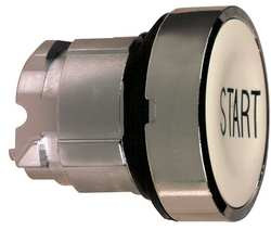 SCHNEIDER ELECTRIC ZB4BA133 NON-ILLUM PUSH BUTTON OPERATOR WHITE