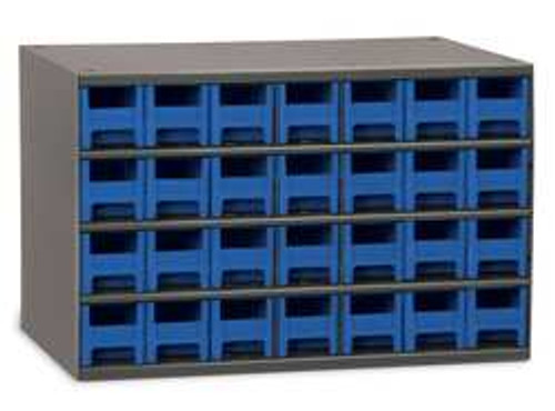 AKRO-MILLS 19228BLU 28 DRAWER, SMALL PARTS CABINET