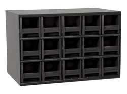 AKRO-MILLS 19715BLK G2392 DRAWER BIN CABINET 11 IN D 17 IN W