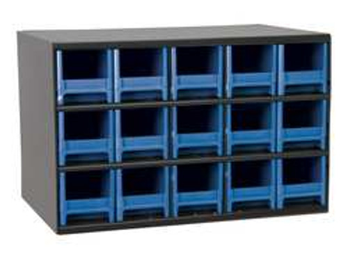 AKRO-MILLS 19715BLU 15 DRAWER, SMALL PARTS CABINET
