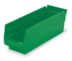 AKRO-MILLS 30110GREEN AKRO-MILS PLASTIC NESTING STORAGE SHELF 