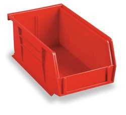 AKRO-MILLS 30210RED F8648 HANG/STACK BIN 5-3/8 X 4-1/8 X 3 R