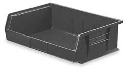 AKRO-MILLS 30255BLACK F8695 HANG/STACK BIN 5X16 1/2X 10 7/8 BL