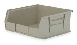 AKRO-MILLS 30270STONE F8693 HANG/STACK BIN H 11 W 16 1/2 D 18 