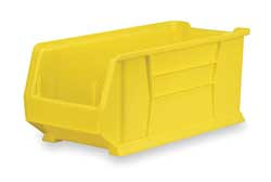 AKRO-MILLS 30287YELLO D5557 SUPER SIZE BIN 23-7/8 IN.L 11 IN.W