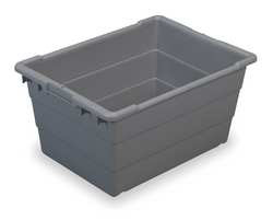 AKRO-MILLS 34304 CROSS-STACKING BIN 12 IN H 23-3/4 IN L