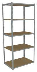 TENNSCO CORP ZA7-3618S-5D BOLTLESS SHELVING STARTER 36X18 5 SHELF