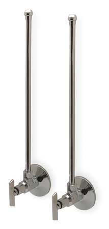 ZURN INDUSTRIES Z8800-XL-LR-PC LAVATORY SUPPLY STOP 3/8 INX3/8 IN IPS