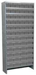 AKRO-MILLS ASC1879ASTGRY D5553 ENCLOSED SHELVING UNIT WITH BINS G
