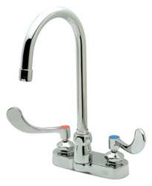 ZURN INDUSTRIES Z812B4-XL-FC GOOSENECK LEAD FREE DOUBLE HANDLE FAUCET