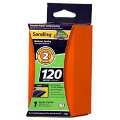 ALI INDUSTRIES 7305 EZ123 ANGLE SANDING SPONGE, 120-GRIT