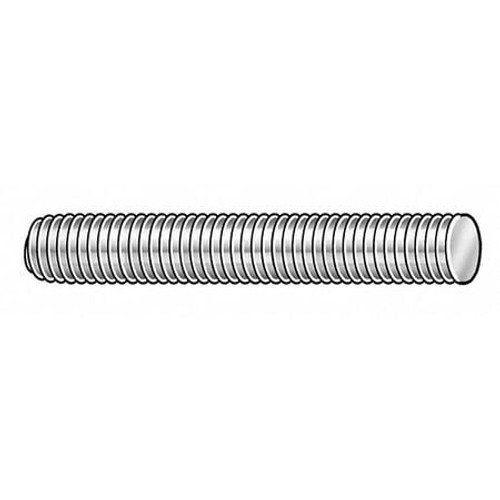 ALL AMERICA THREADED PRODUCTS LC.11801201.ZP.DAR D7789 THREADED ROD ZINC 1-1/8-12X1 FT