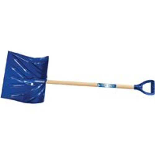 AMES TRUE TEMPER 1627400 18IN POLY SHOVEL W/WOOD HANDLE AMES TRUE TEMPER 1627400 18IN POLY SHOVEL W/WOOD HANDLE