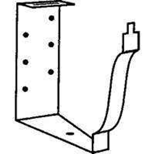 AMERIMAX HOME PRODUCTS 25022 SNAP LOK FASCIA BRACKET, WHITE ALUMINUM,