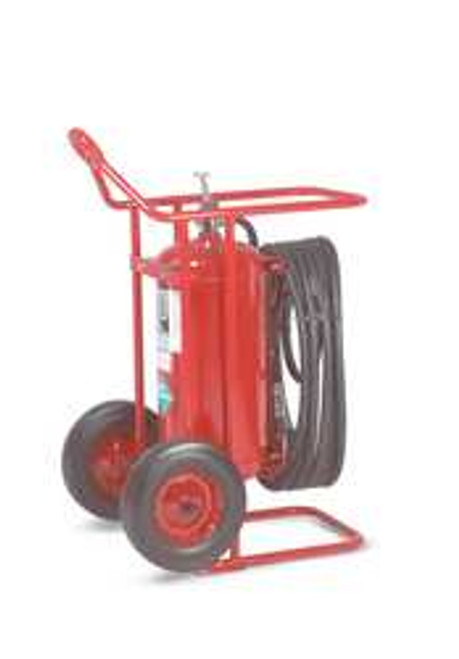 AMEREX 488 WHEELED FIRE EXTINGUISHER 125 LB. 50 FT