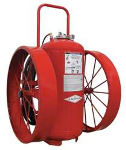 AMEREX 493 WHEELED FIRE EXTINGUISHER 300 LB 50 FT