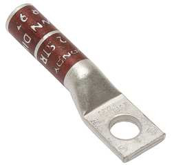 BURNDY YA2C ONE HOLE LUG COMPRESSION CONNECTOR 2 AWG