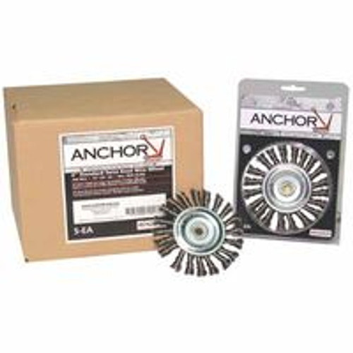 ANCHOR BRAND R4K58S ANCHOR 4" SS KNOT WHEEL4"X.020SS 5/8-11  ANCHOR BRAND R4K58S ANCHOR 4" SS KNOT WHEEL4"X.020SS 5/8-11