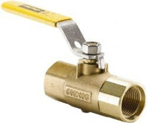 PARKER XV506P-4 BALL VALVE 1/4 IN. INLINE BRASS