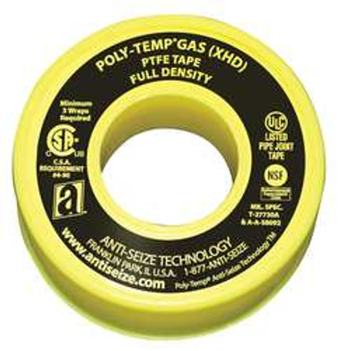 ANTI-SEIZE 46350A GAS LINE SEALANT TAPE 3/4 X 520 IN