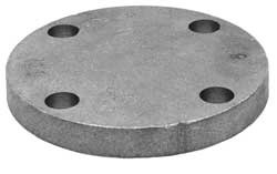 ANVIL 0308017409 BLIND FLANGE FACED AND DRILLED 8 IN.