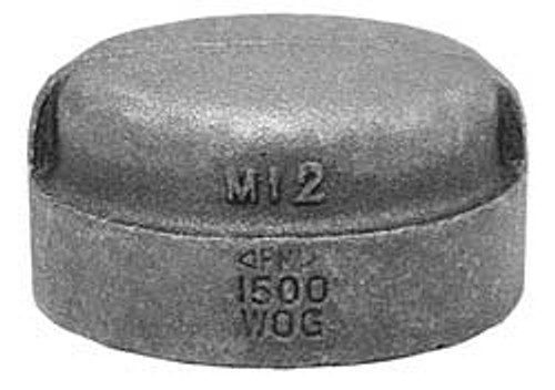 ANVIL 0318900560 CAP BLACK MALLEABLE IRON 150 3/4 IN. NPT