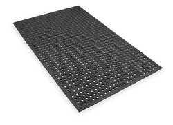 APEX TOOL GROUP T18S0035BL ANTIFATIGUE DRAINAGE MAT BLACK 3 X 5 FT.