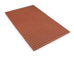 APEX TOOL GROUP T18S0035RD ANTIFATIGUE DRAINAGE MAT RED 3 X 5 FT.